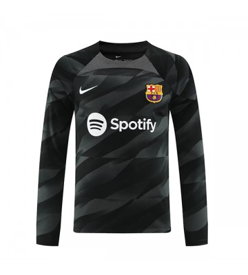 Maillot de foot Barcelona Gardien de but Extérieur 2023-24 Manche Longue